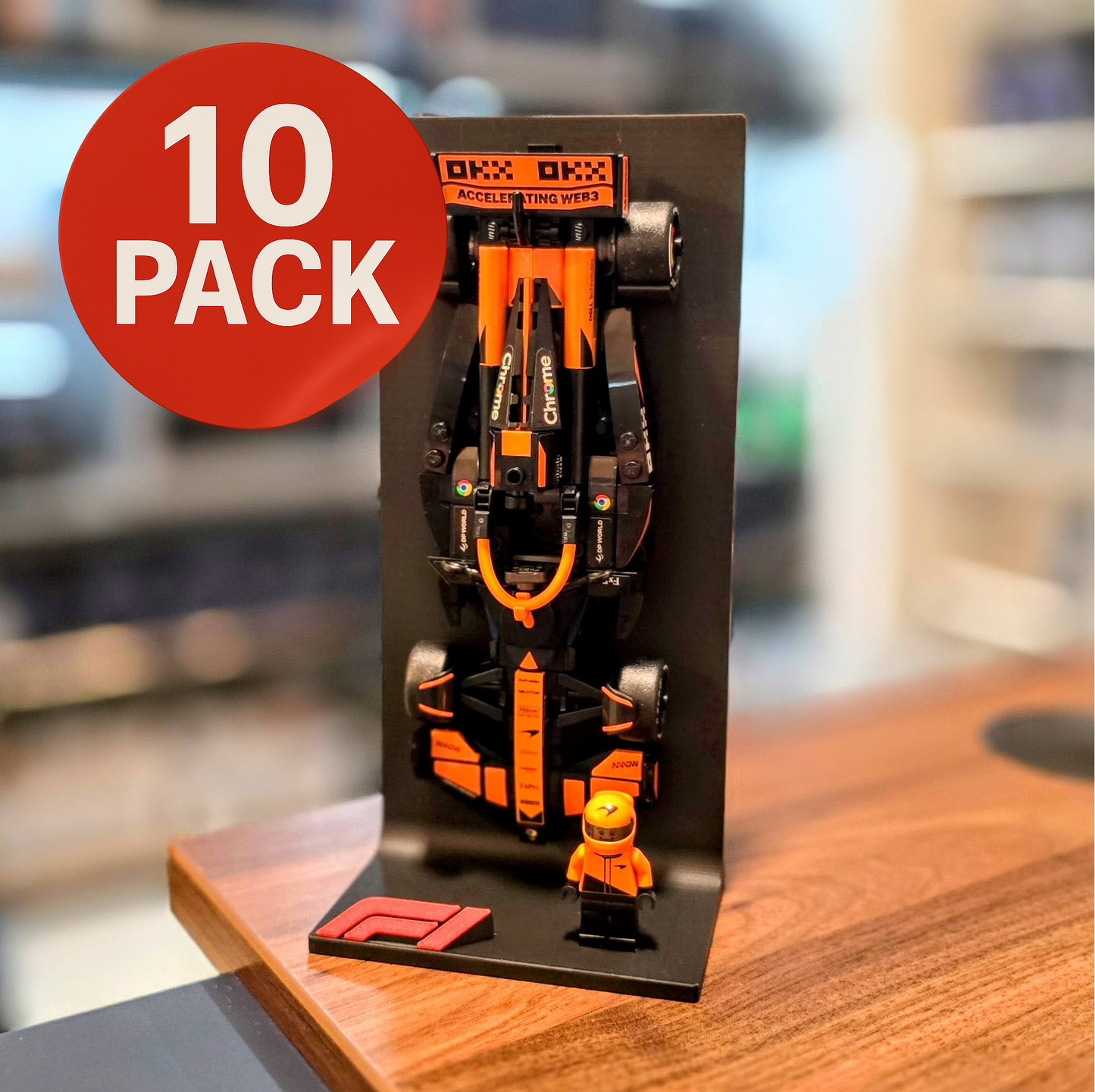 Stand compatible with Lego Speed Champions F1