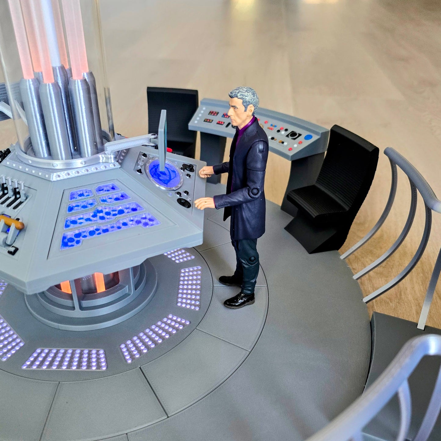 12th Doctor Who TARDIS Console Room Set (5.5" figure scale)