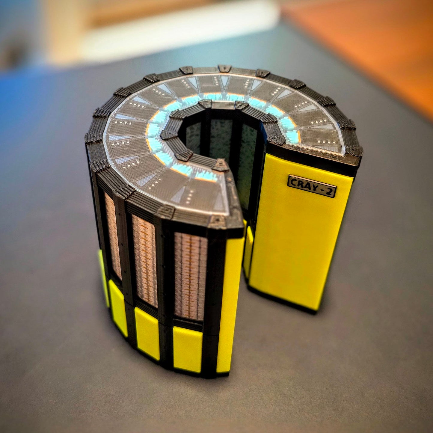 CRAY-2 1980s Supercomputer 1:11th Scale Replica