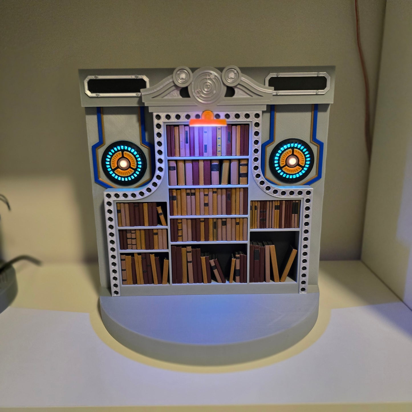 12th Doctor Who TARDIS Bookshelf (5.5" figure scale diorama)