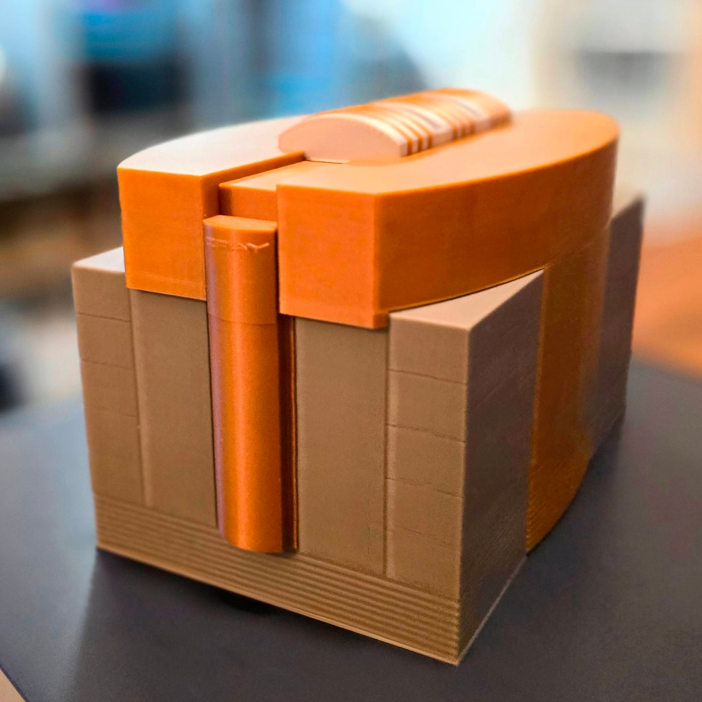 CRAY T90 1990's Supercomputer Model or Raspberry PI Case 1:11th Scale Replica