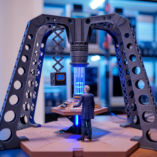 Eighth Doctor Who TARDIS Console (5.5" figure scale - 1996 movie)