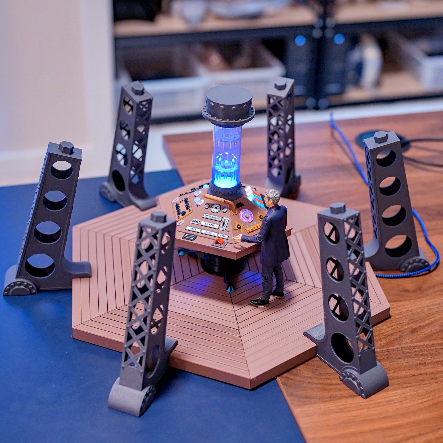 Eighth Doctor Who TARDIS Interior Set