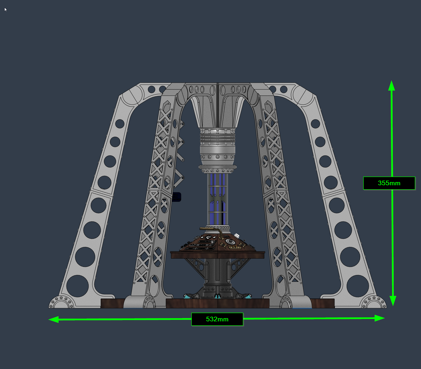 Eighth Doctor Who TARDIS Interior Set