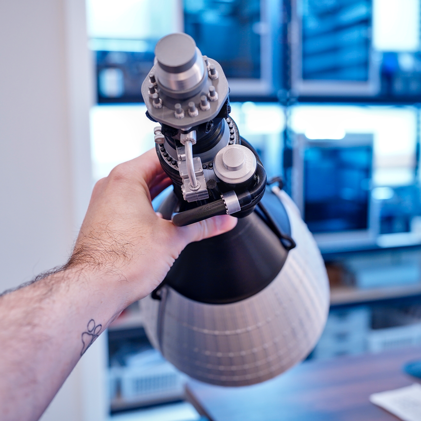 1:10 Scale SpaceX Raptor 3 Vacuum Rocket Engine