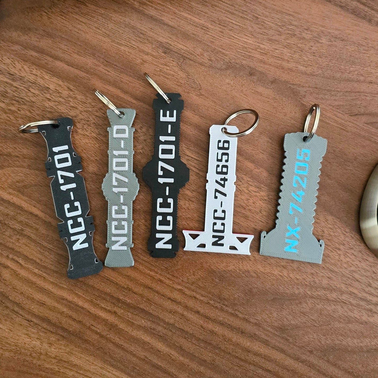Star Trek Warp Core Keychains / Trinkets