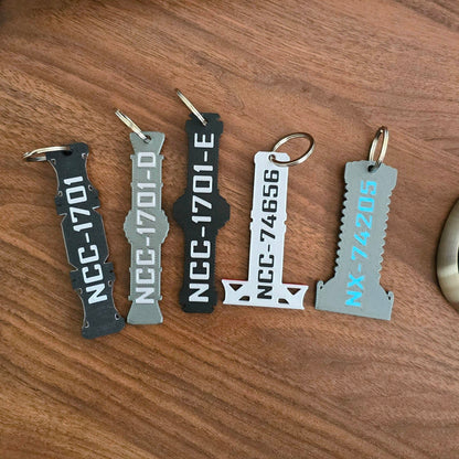Star Trek Warp Core Keychains / Trinkets