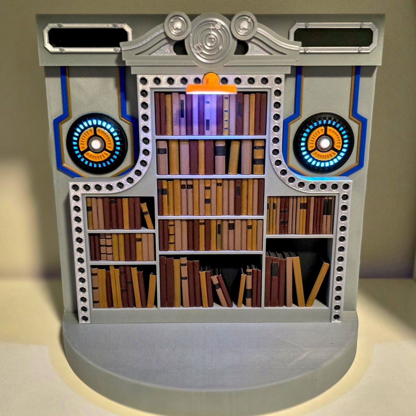12th Doctor Who TARDIS Bookshelf (5.5" figure scale diorama)