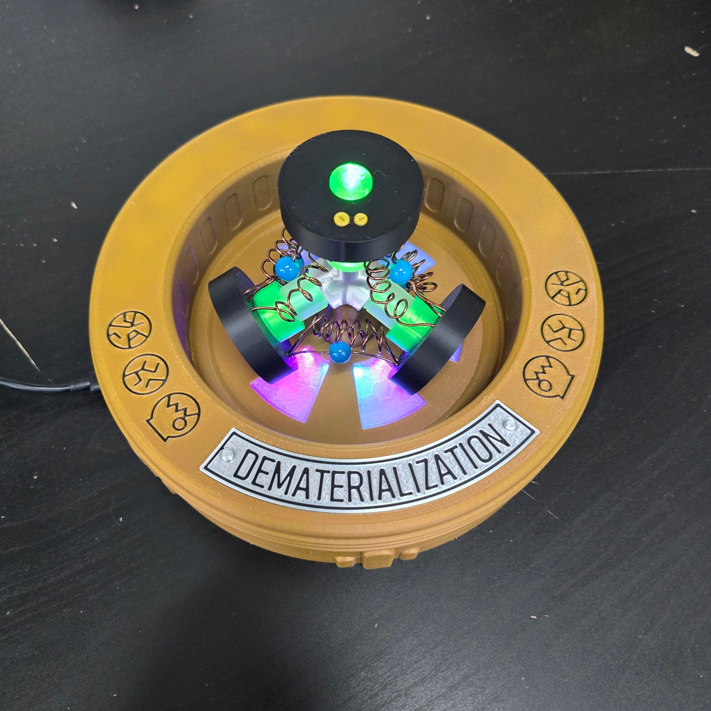 TARDIS Console Dematerialization Circuit (with Mount &amp; Display Stand)