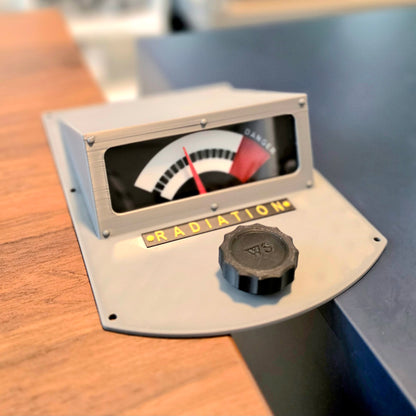 Tardis Console Radiation Meter