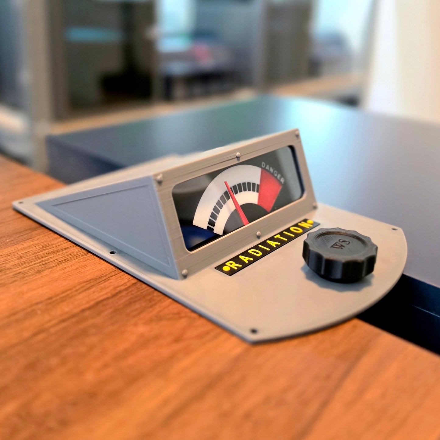 Tardis Console Radiation Meter