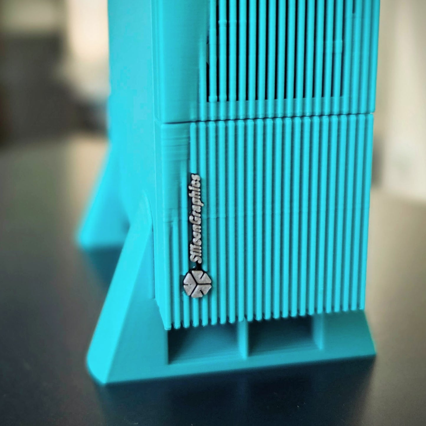 SGI Indigo 2 Raspberry Pi Case - 1:3 Scale