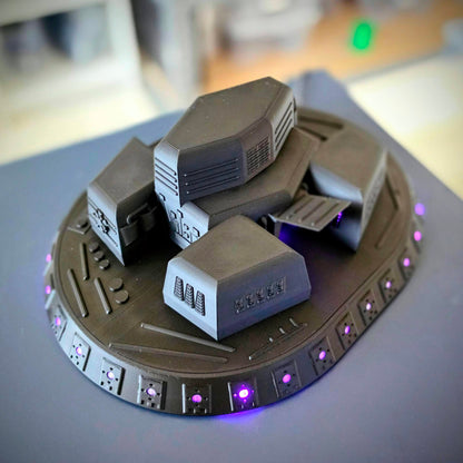 Hangar 18 Alien Spaceship Replica 1:100 scale