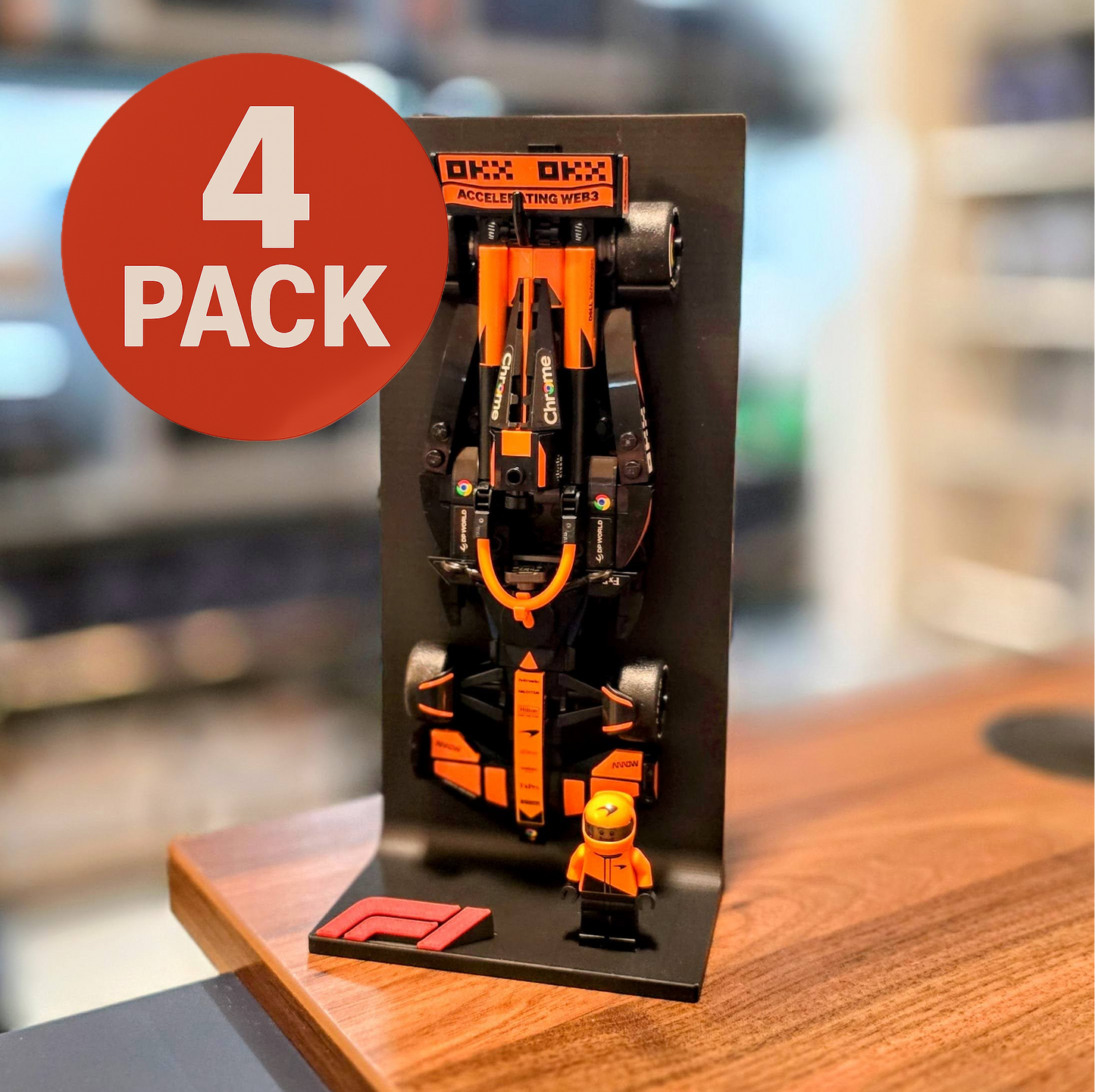 Stand compatible with Lego Speed Champions F1
