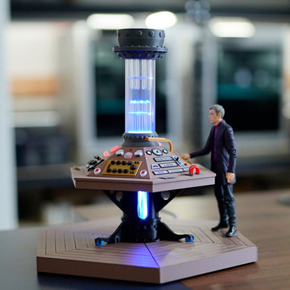 Eighth Doctor Who TARDIS Console (5.5" figure scale - 1996 movie)