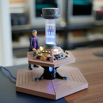 Eighth Doctor Who TARDIS Console (5.5" figure scale - 1996 movie)