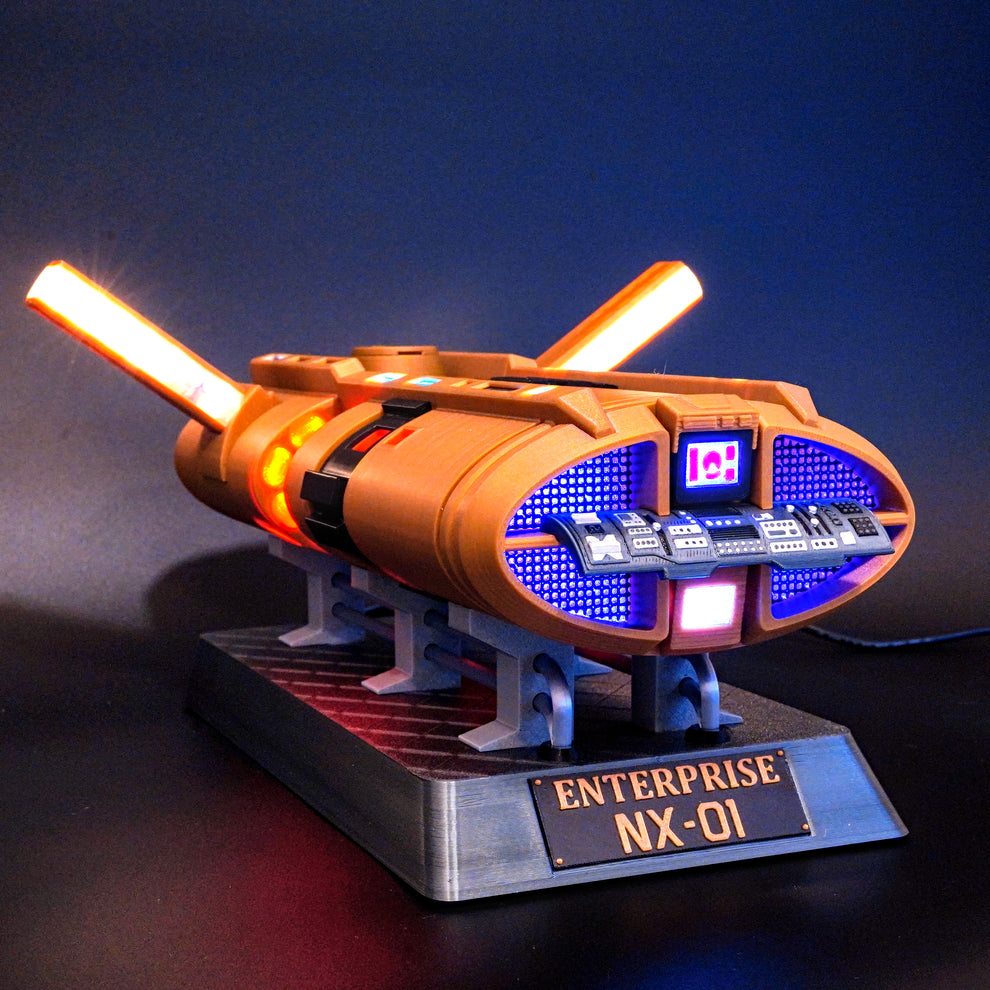 Enterprise NX-01 Warp 5 Engine – Warp Speed 3D Printing