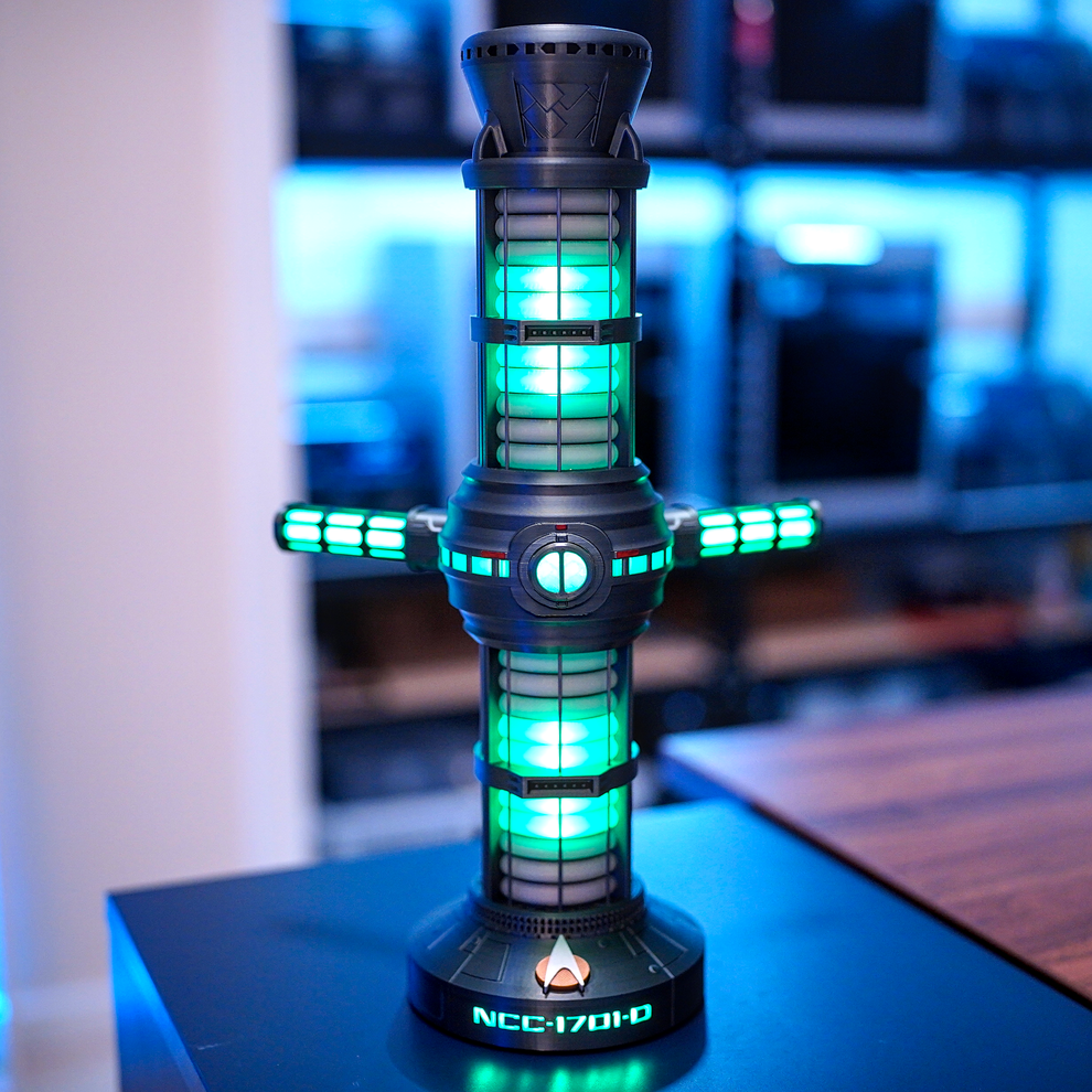 XL Enterprise D Warp Core – Warp Speed 3D Printing