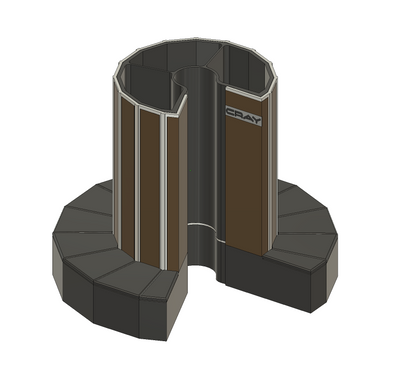 Cray-1 Supercomputer Pencil Cup Desk Organizer