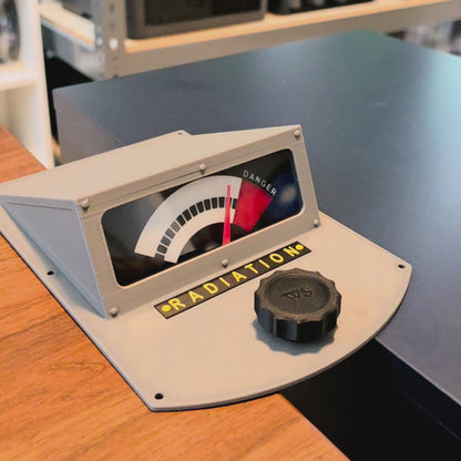 Tardis Console Radiation Meter