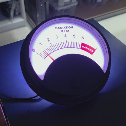 Full-Sized Tardis Console Dematerialization/Radiation Meter with Programable Servo and RGB LEDs