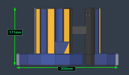 CRAY X-MP   1980s Supercomputer 1:11 Scale Replica