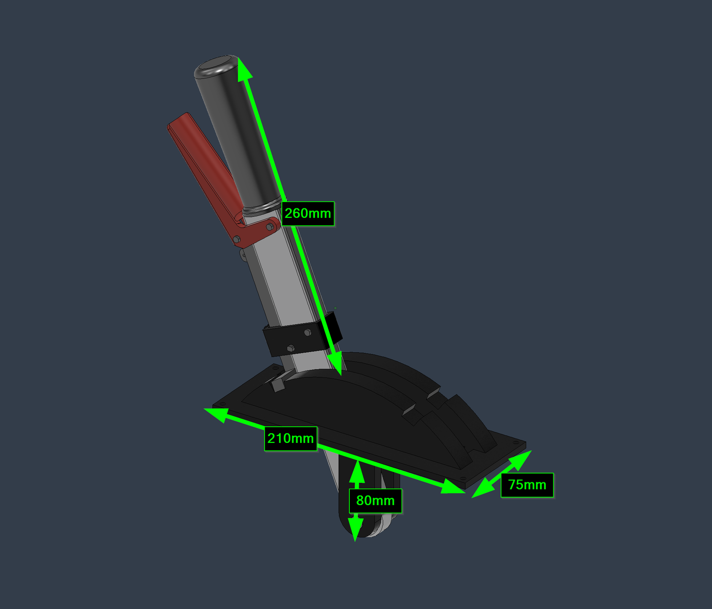 Full-Sized Tardis Console Westinghouse-Style Locking Lever