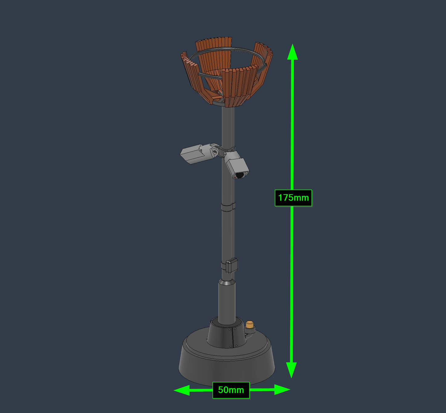 Jurassic Park Motion Sensor 3.75" figure scale