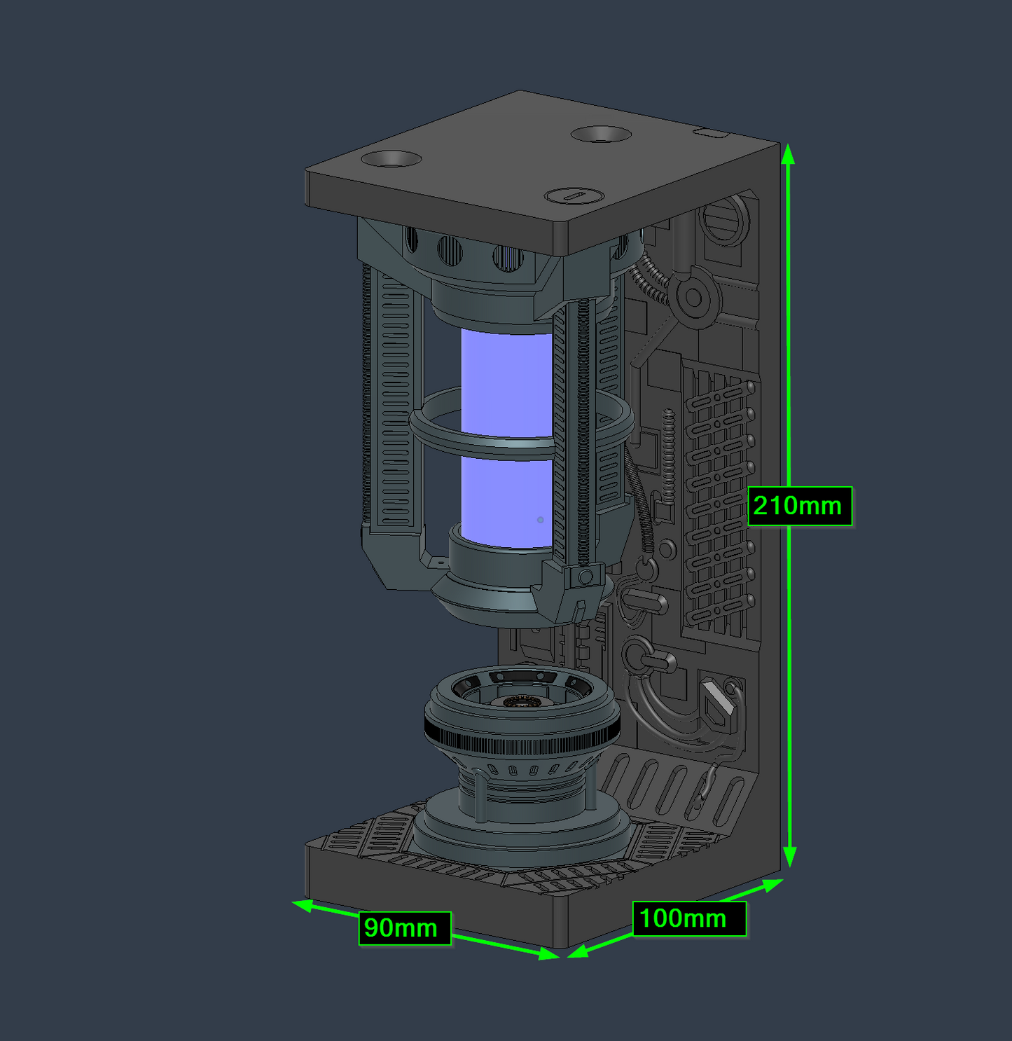 Borg Trans-Warp Coil Reactor