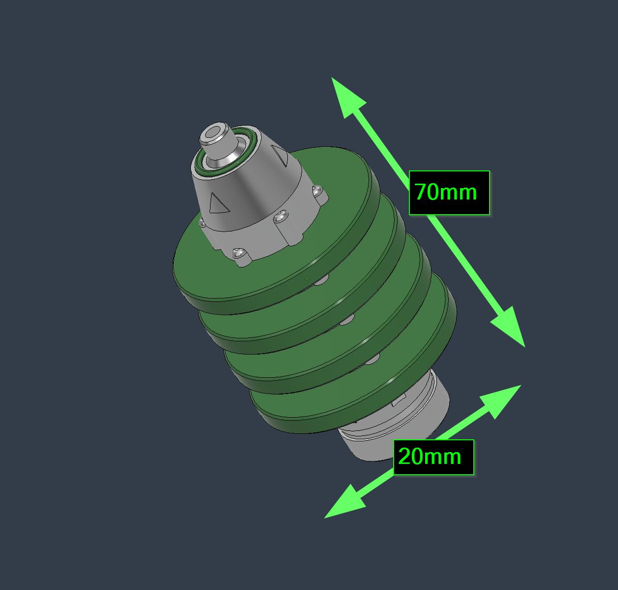 Type-40 Tardis Console Fluid Link with Stand