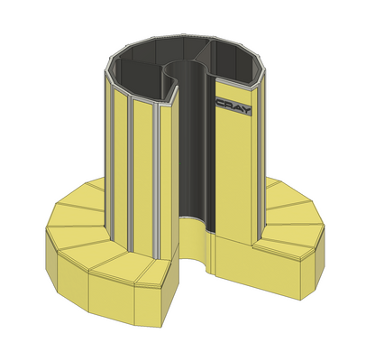 Cray-1 Supercomputer Pencil Cup Desk Organizer